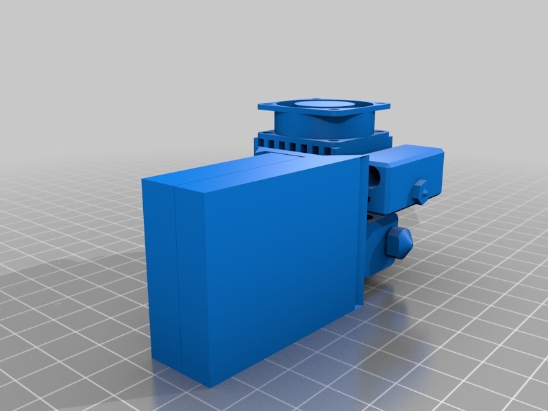 Fan setup 3D model