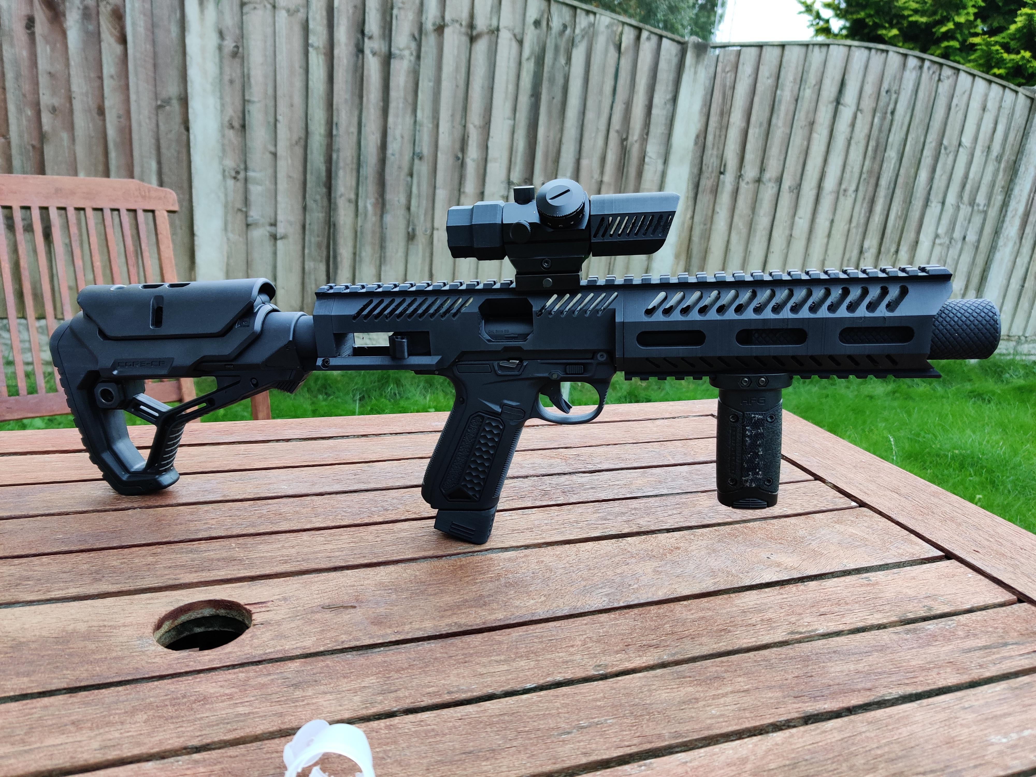 STL file AAP-01 Carbine Kit (including silencer)・3D printable design to ...