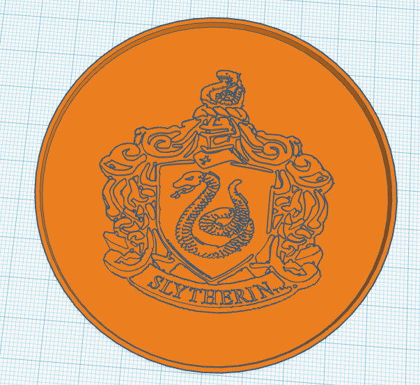 Slytherin House Crest Printable