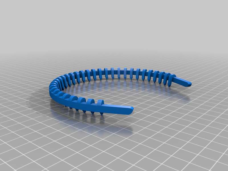 Free STL file Head Band Comb・Object to download and to 3D print・Cults