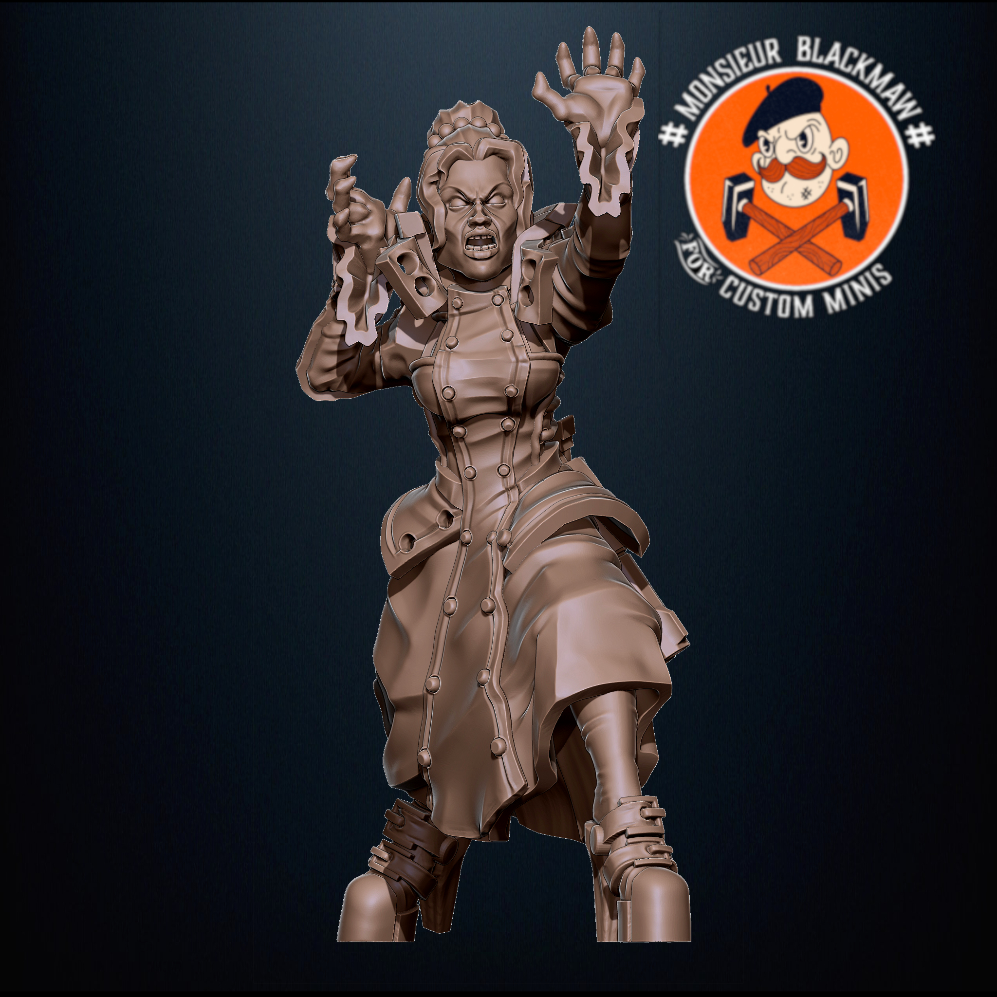 STL file Questor Servant #2・3D printer model to download・Cults