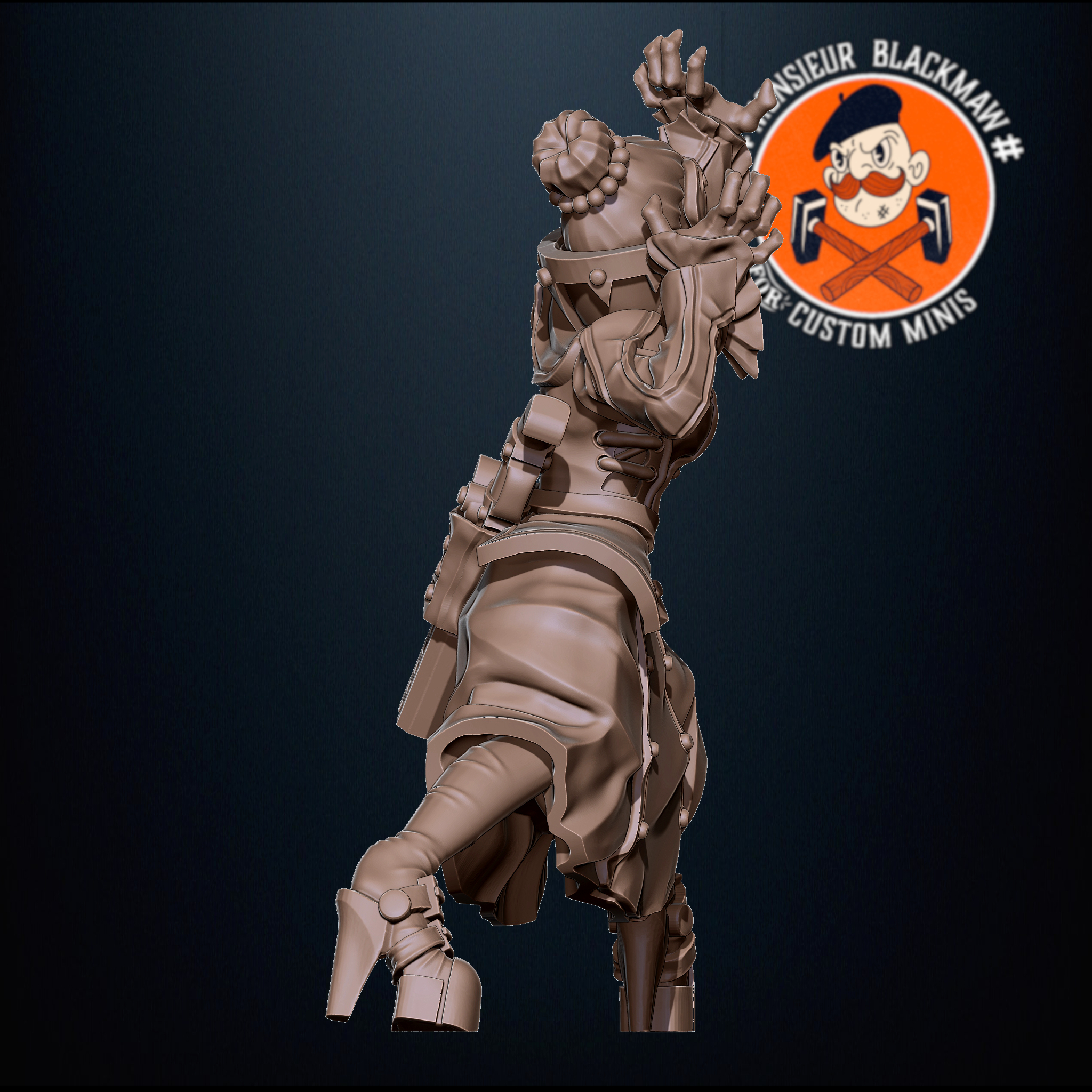 STL file Questor Servant #2・3D printer model to download・Cults