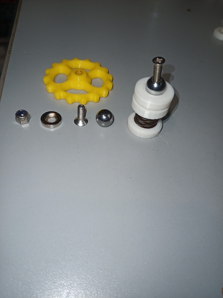 Free 3D file Kinematic Bed Mount Set Wave Springs Mounts・3D printing ...