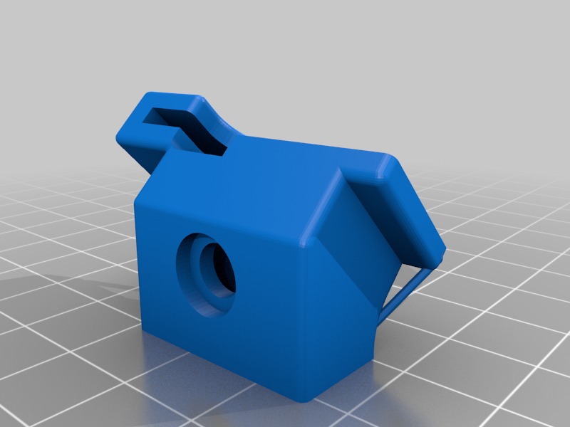 Free 3D file Ender 3 V2 45Deg Dial Indicator Mountintegralsupport・3D