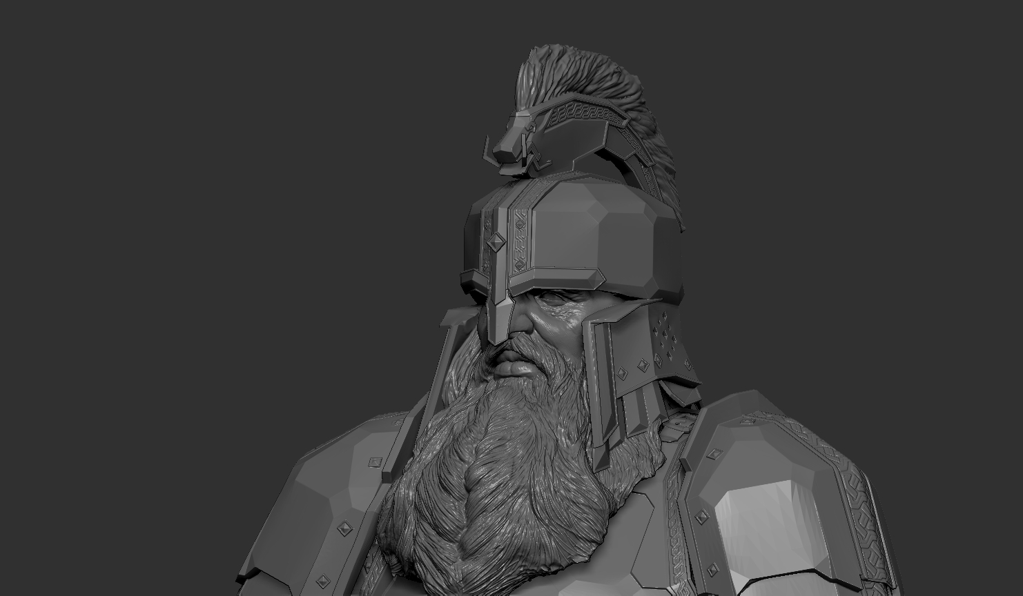 3D file Iron Hill Dwarf Collectable Presupported・3D printing model to
