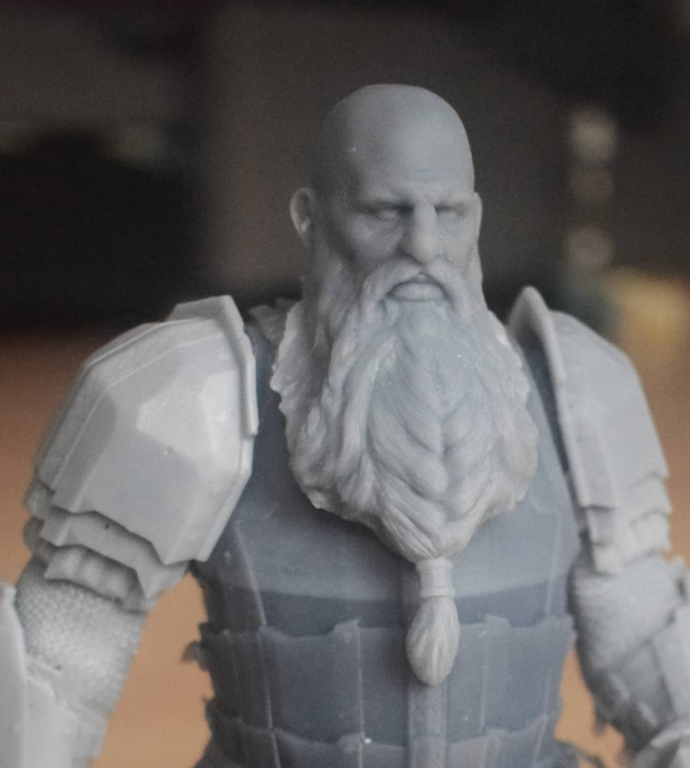 3D file Iron Hill Dwarf Collectable - Presupported・3D printing model to ...