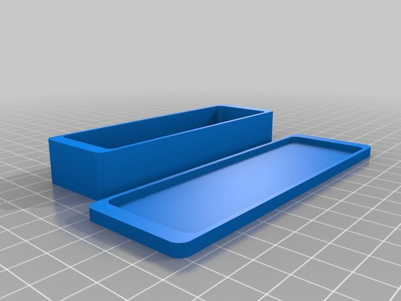 3d Printable Rounded Blocks Free STL file RoundedBox with lid 95x25x15mm 🏠・3D printing template to ...