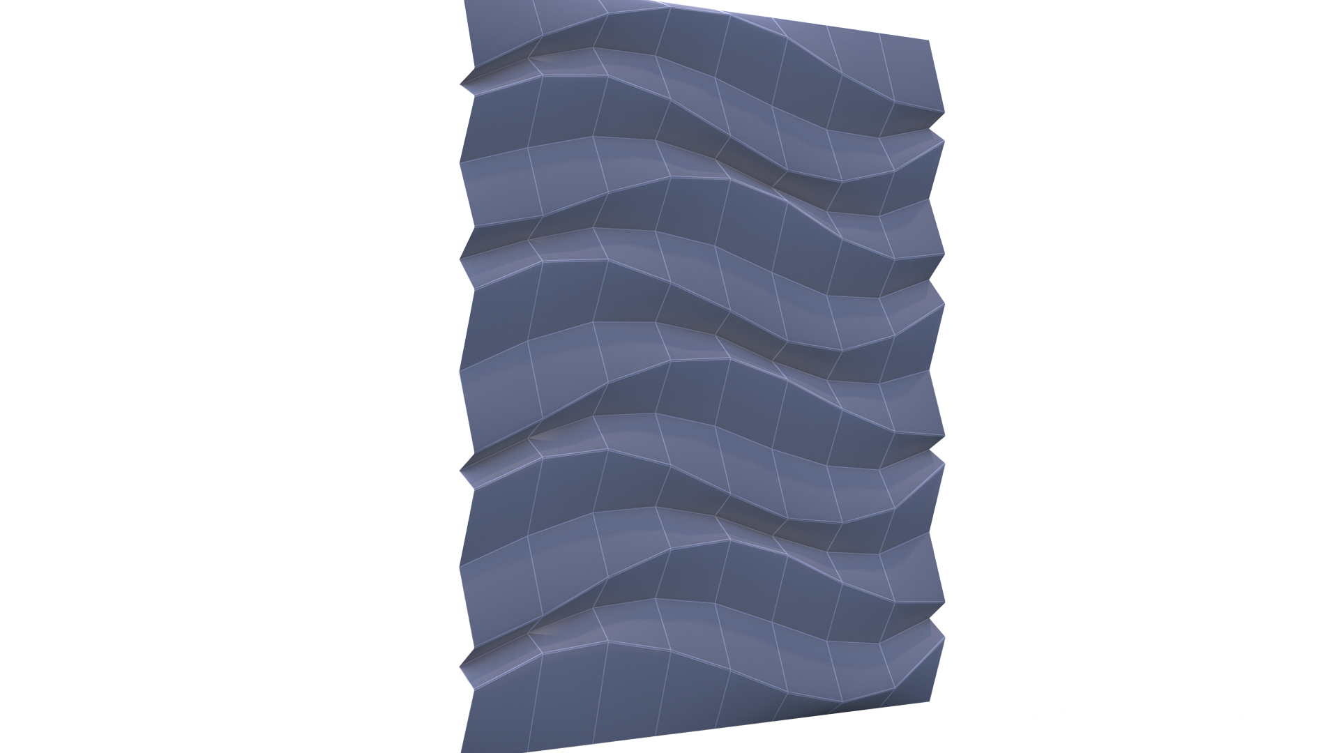 STL file 3D Panel Ripple Style 🪵・3D print model to download・Cults