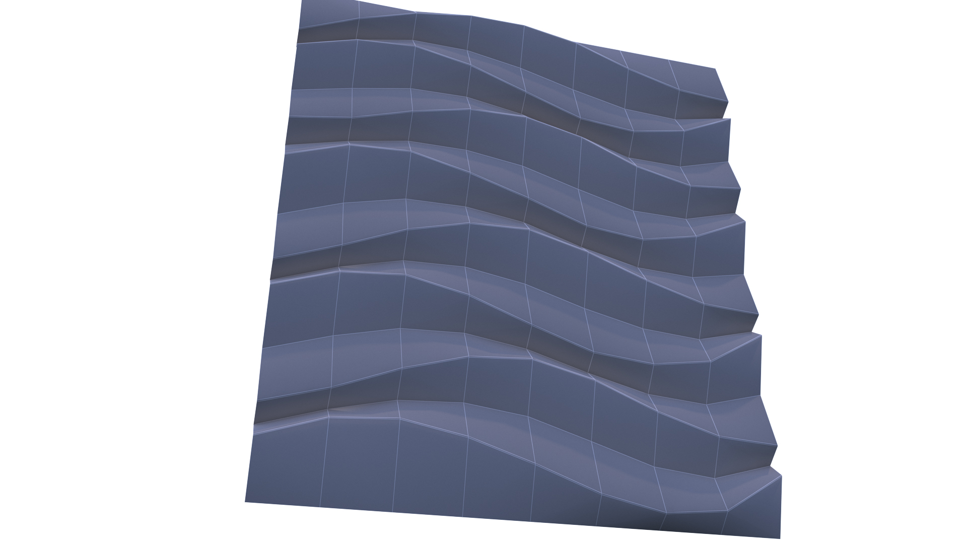 STL file 3D Panel Ripple Style 🪵・3D print model to download・Cults