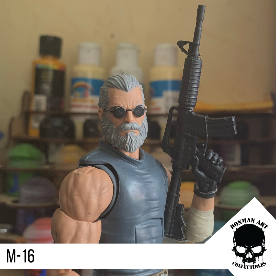 STL file M16 SCALE 1 12 FOR ACTION FIGURES ・3D printable model to ...