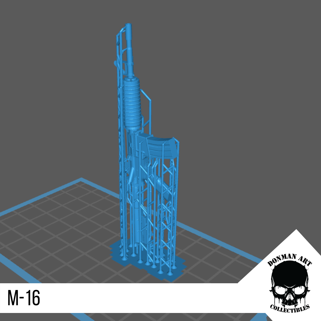 STL file M16 SCALE 1 12 FOR ACTION FIGURES ・3D printable model to ...