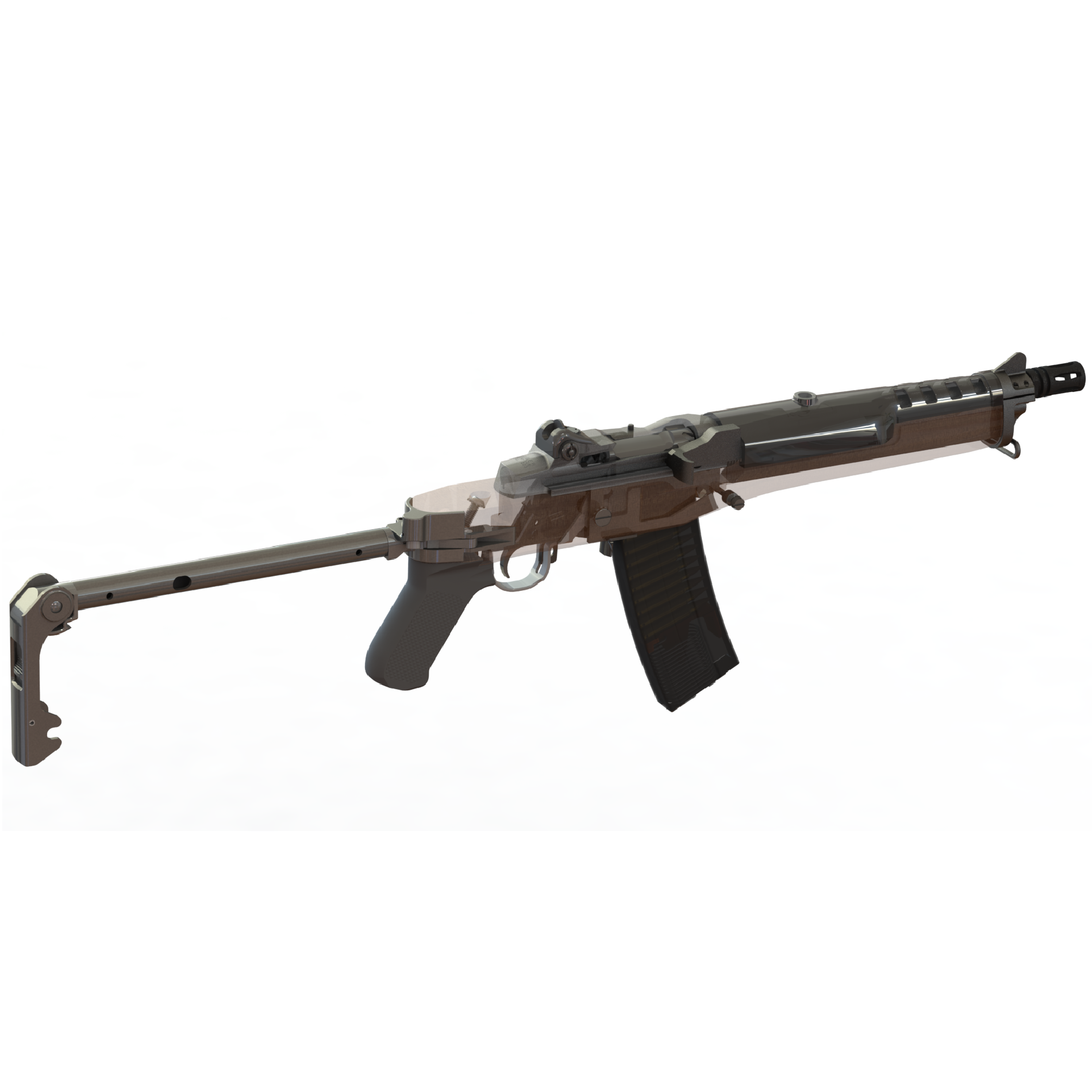 Collapsible Stock Ruger Mini
