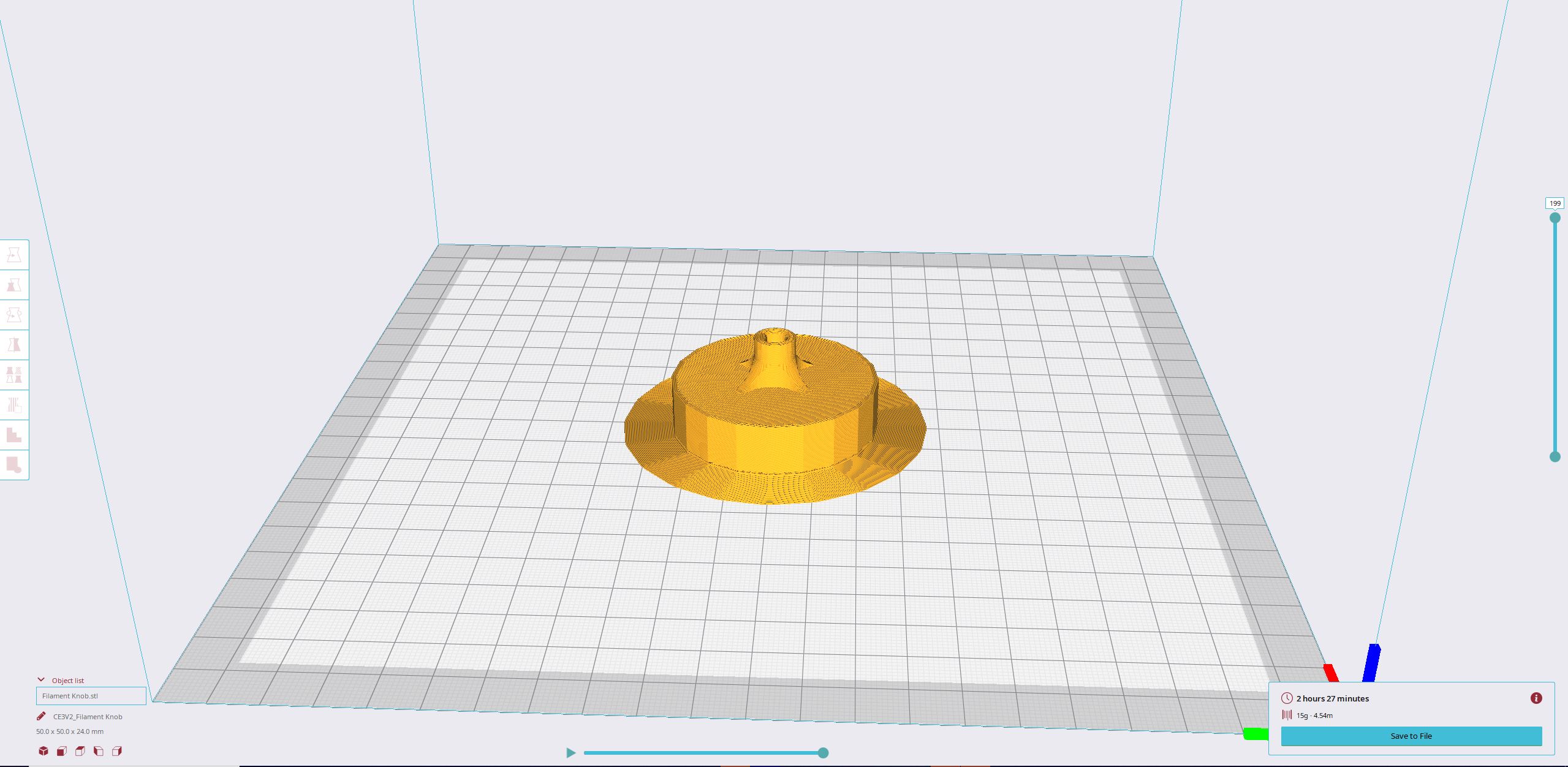 Free STL file Ender 3 V2 Extruder Knob・3D printable model to download・Cults