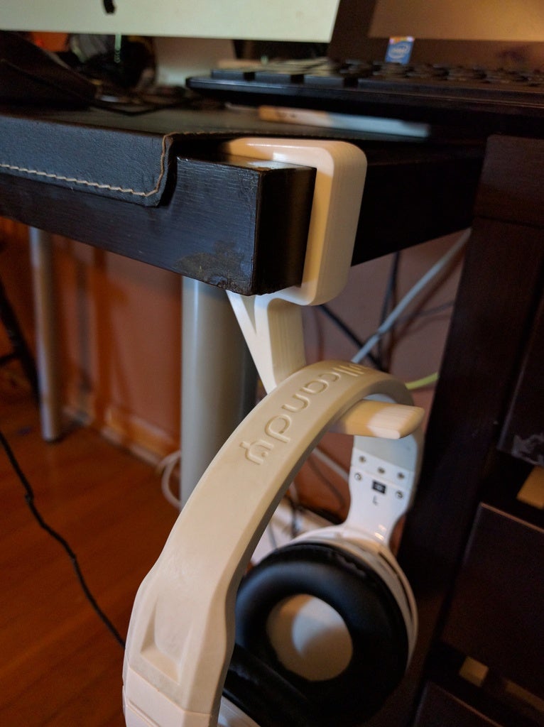 Free STL file Headphone hanger・3D printing idea to download・Cults