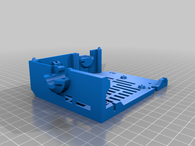 Free STL file MKS Robin E3 E3D Case for Prusa Bear・Design to download and 3D print・Cults