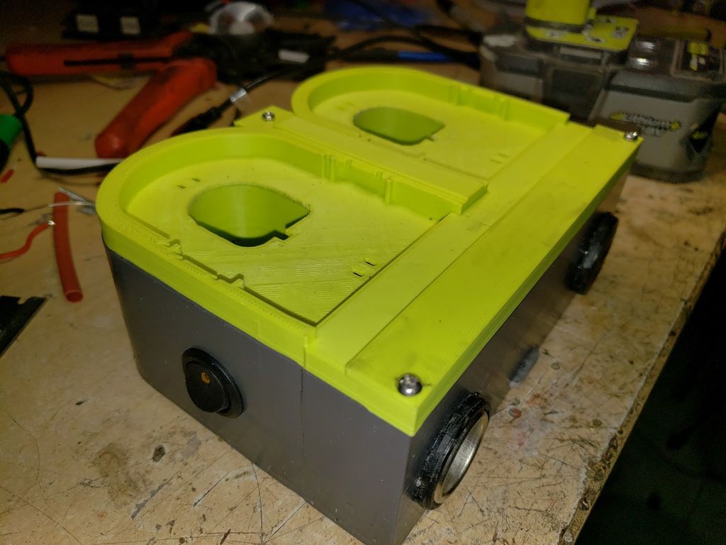 Free STL file Ryobi CPAP Power source Camping・3D print design to
