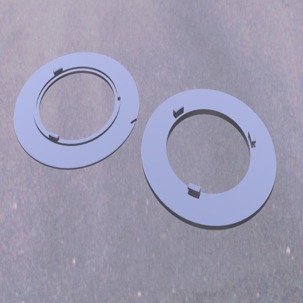 Free 3D file Corsair Virtuoso Headset Ear pad Adapters・3D printing idea