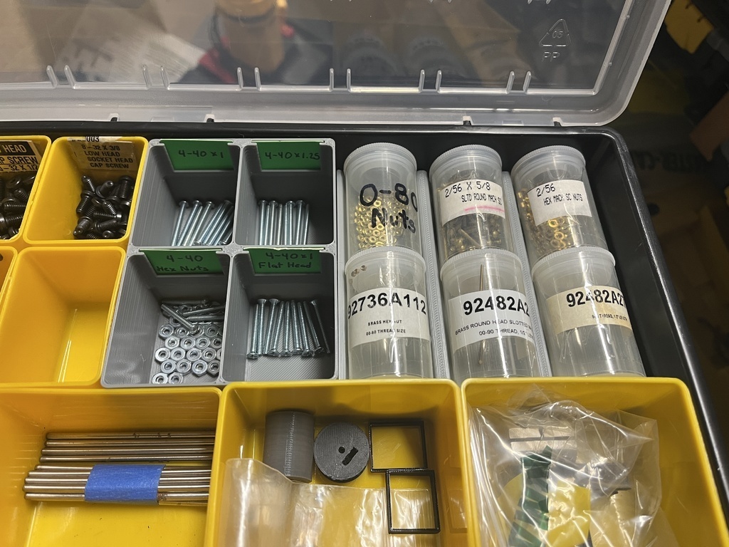 Free 3D file Parts Bins for Harbor Freight Storage Cases 🏢・3D print