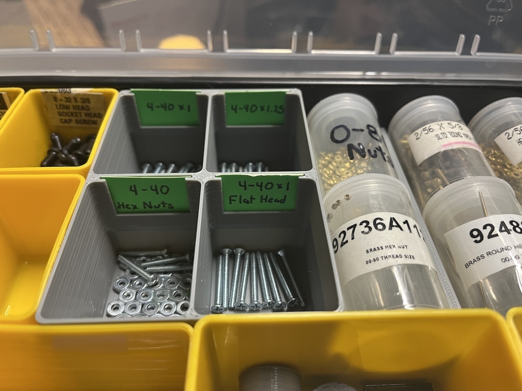 Free 3D file Parts Bins for Harbor Freight Storage Cases 🏢・3D print