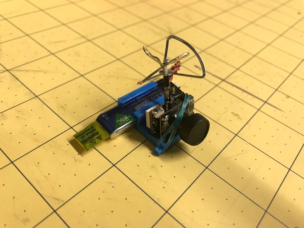 Free STL file Micro FPV Camera Mount WT03 📷・3D print design to download