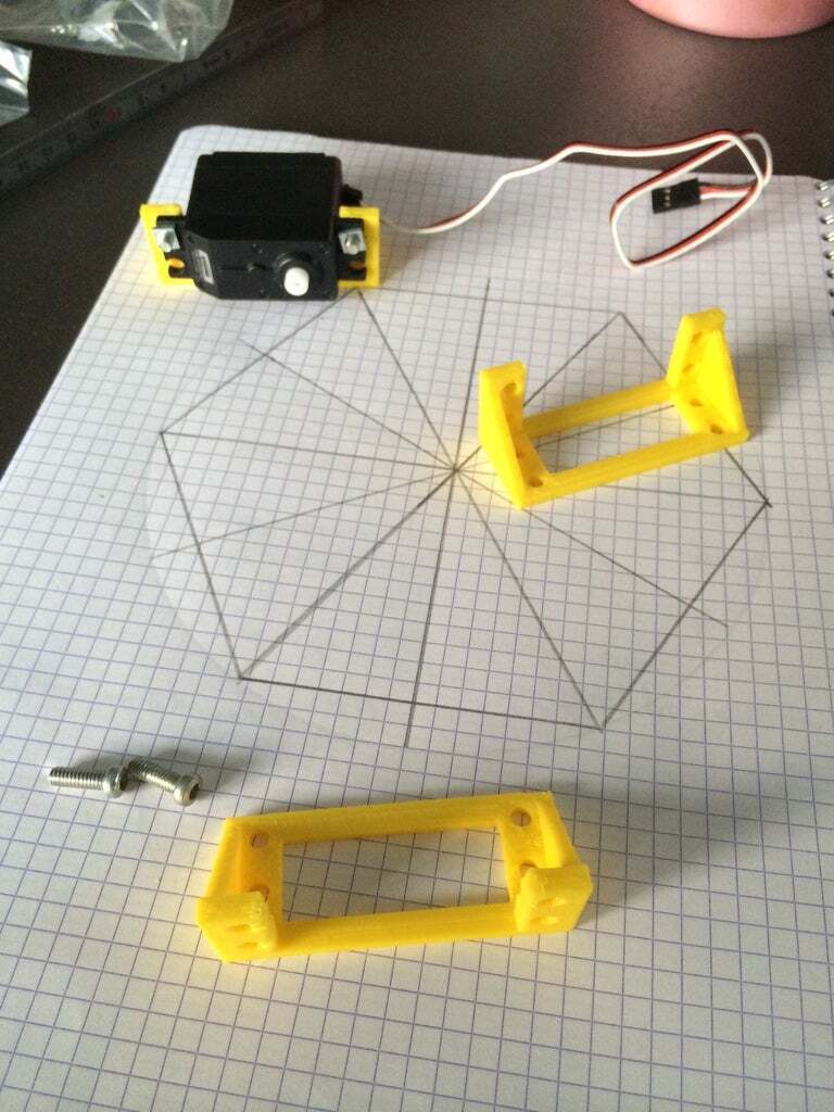 Free STL file Servo Bracket・3D printable design to download・Cults