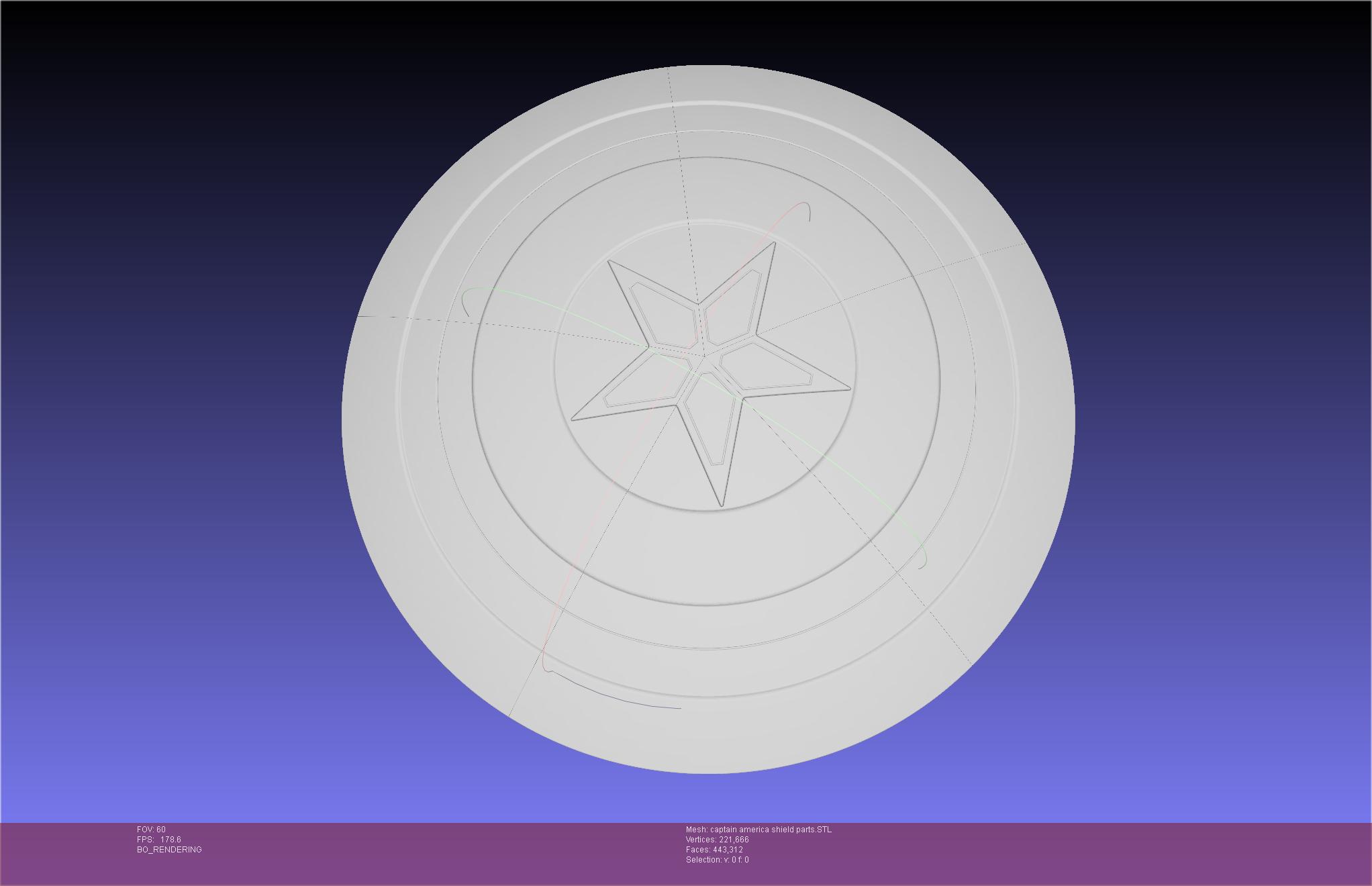 Файл STL Captain America Shield Printable Assembly・Шаблон для 3D-печати ...