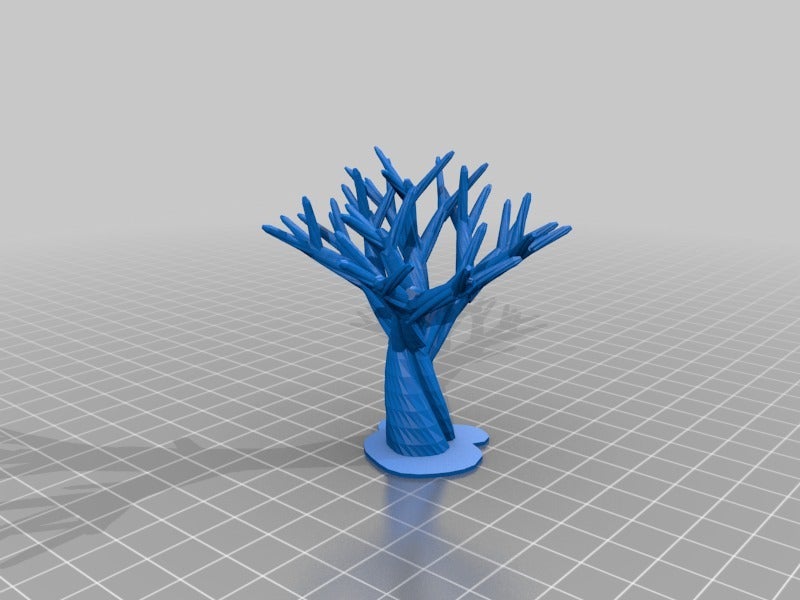 Free STL file Thick branch organic tree 🌳・3D printer design to download ...