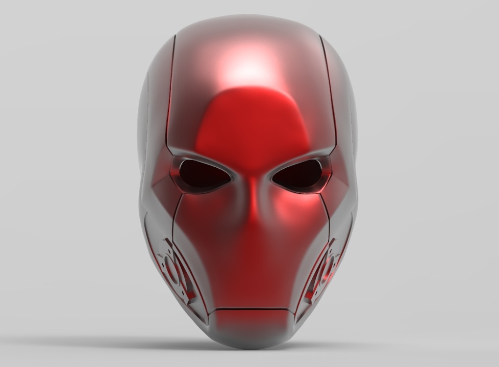 STL file red hood helmet titans series・3D printing design to download・Cults