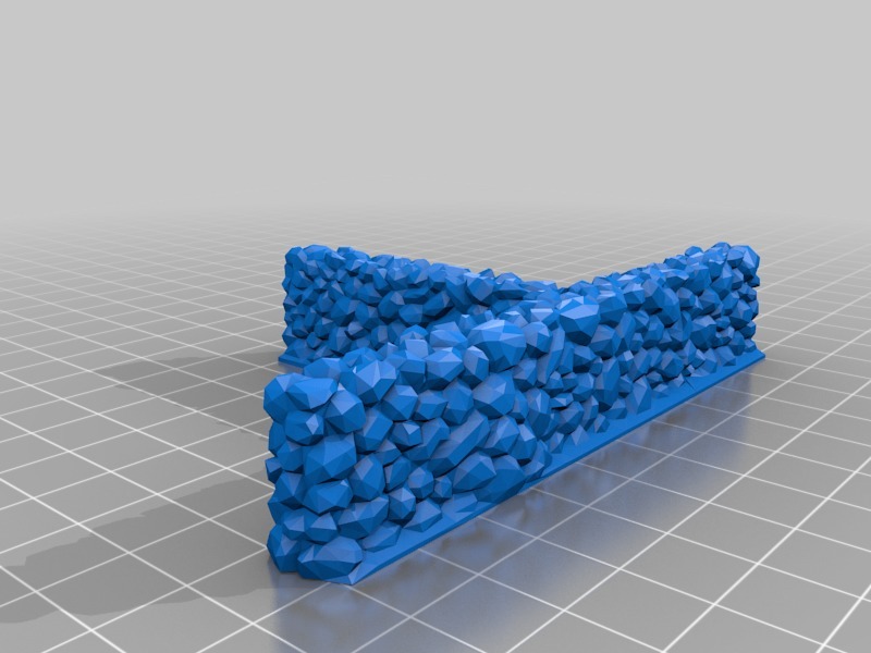 Free STL file Stone Wall Sections 🏛️・3D printable model to download・Cults