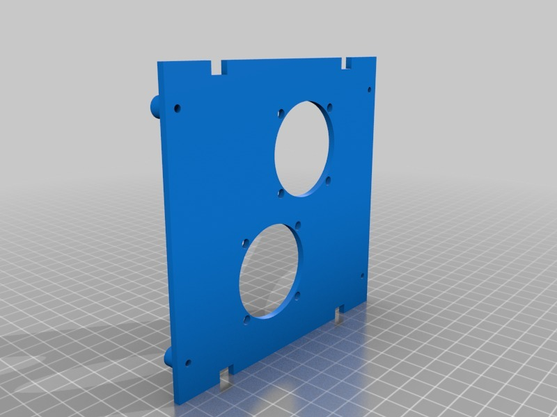 Free 3D file Rostock Max V2 Duet Board Mount・Object to download and to