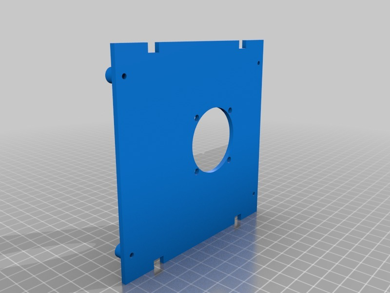 Free 3D file Rostock Max V2 Duet Board Mount・Object to download and to