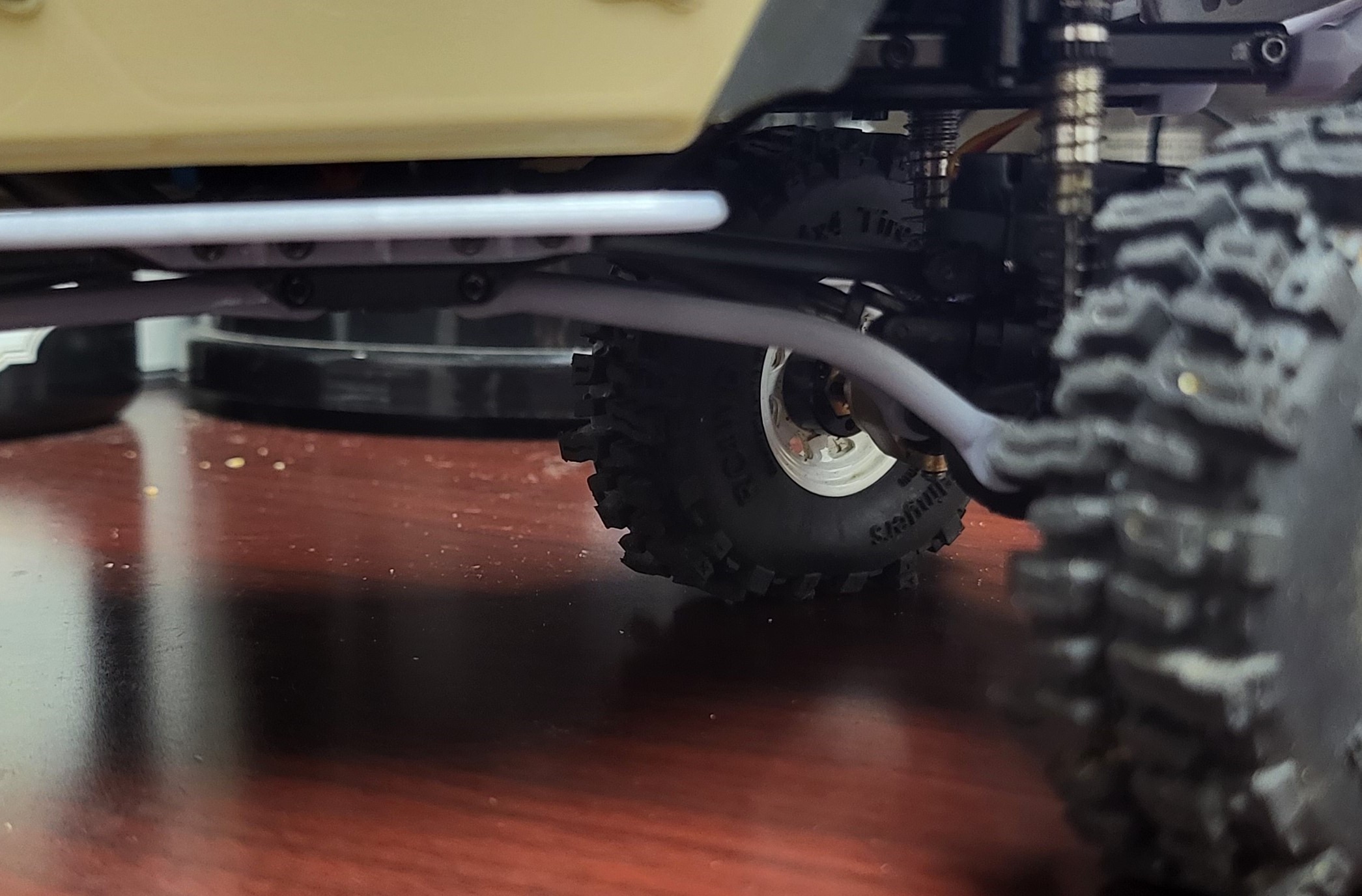 Free STL file SCX24 Gladiator 50mm High Clearance Front Link・3D print ...