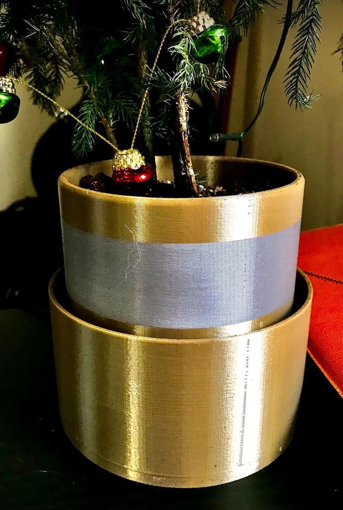 Free STL file Water overflow pot・3D print design to download・Cults