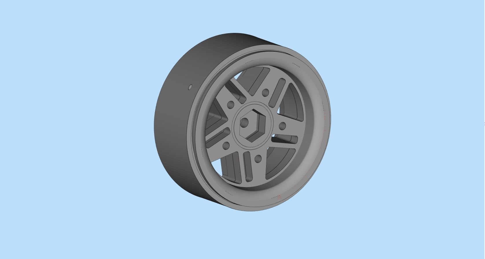 Файл 3D Lowrider большие колеса для RC автомобиля Donk Rims ...