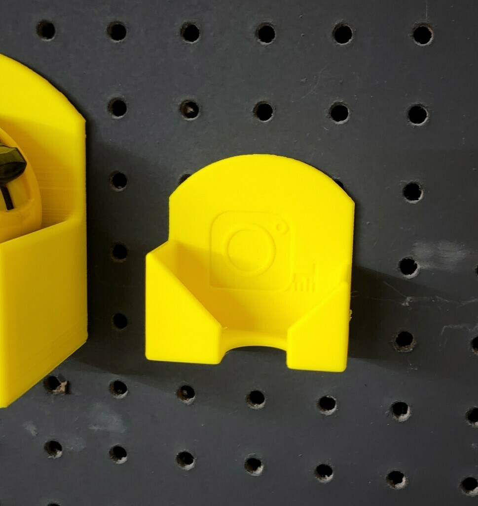 Free 3D file Tape Measure holder (Powerlock Pegboard remix) 🛠️・Model