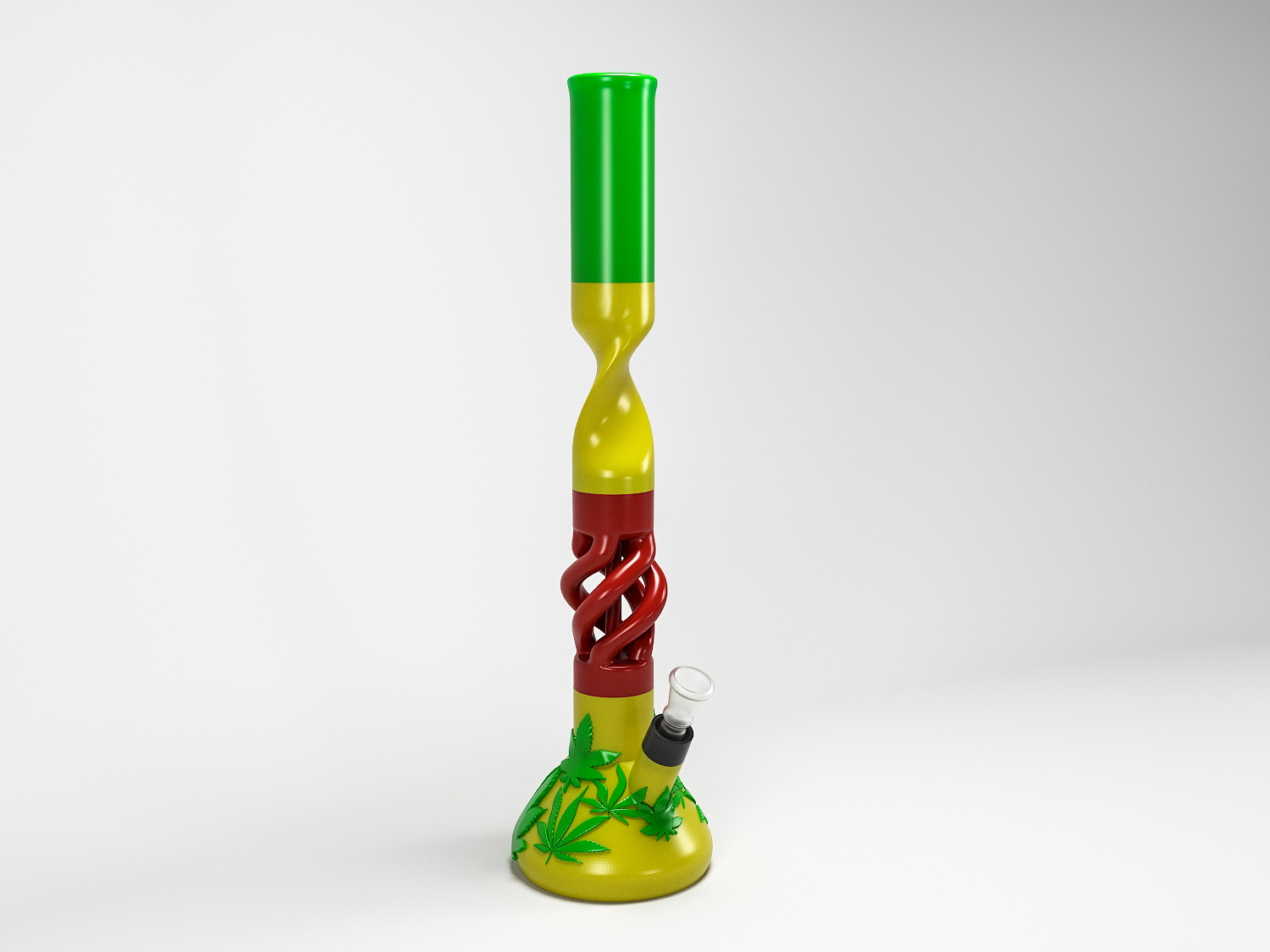 STL file Build a Custom Bong Mouthpiece・Template to download and 3D