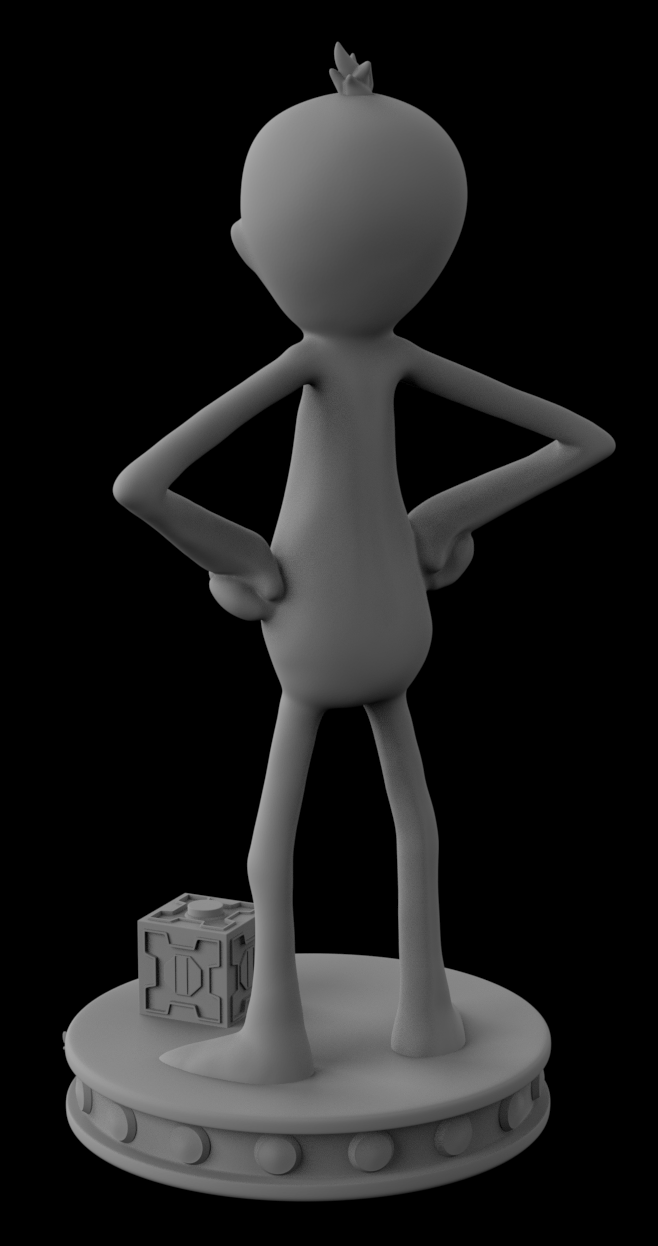 Free STL file MR. Meeseeks 🎲・Model to download and 3D print・Cults