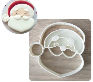 Emporte Piece Noel En Acier Inoxydable, Emporte-PièCes De NoëL, 10 Pièces Diy Moule Biscuit Noel, Moule à Biscuits Pour Enfants, Emporte-Pièce De Noël 3D, Pour Décoration De Fondant Biscuit Cookie