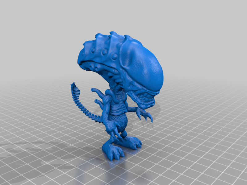 Free 3D file Cute Alien Xenomorph・3D printable model to download・Cults