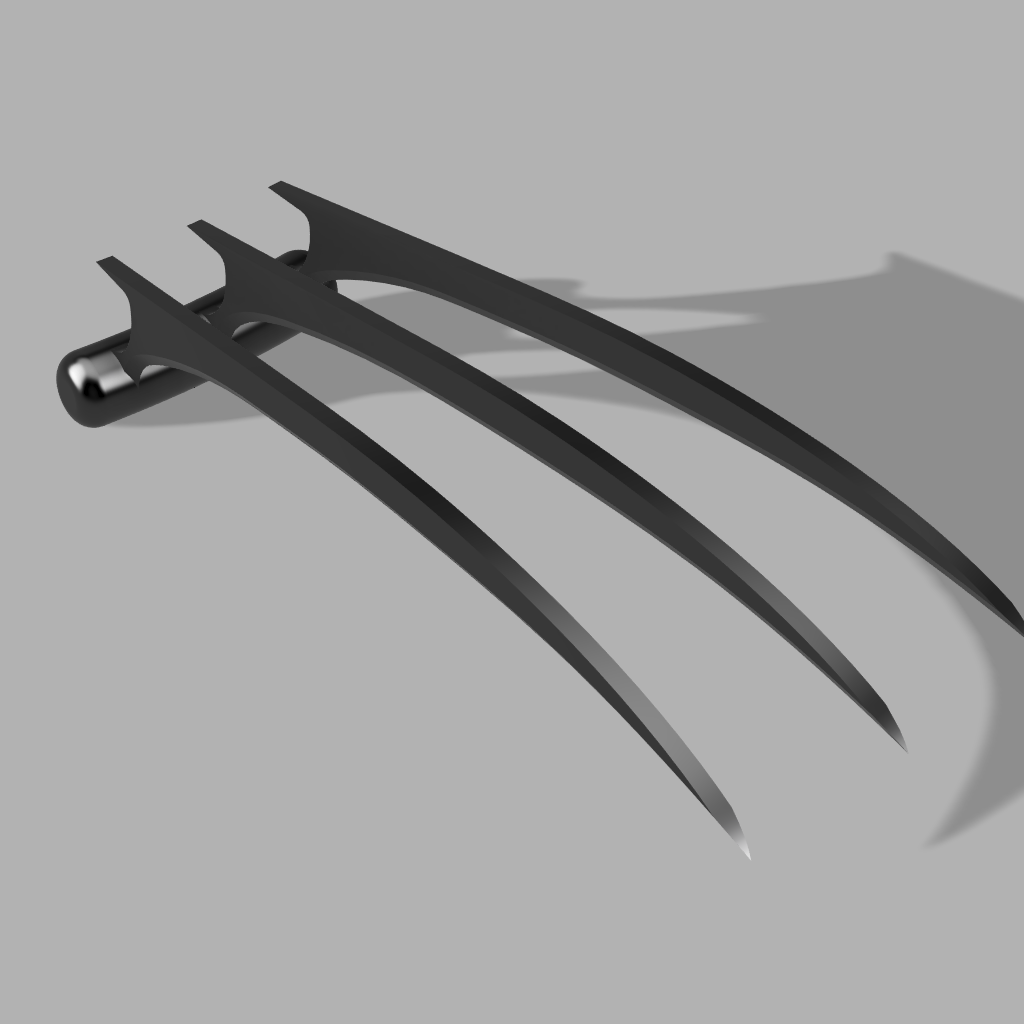 STL file Wolverine Claws 🎲・3D printing model to download・Cults