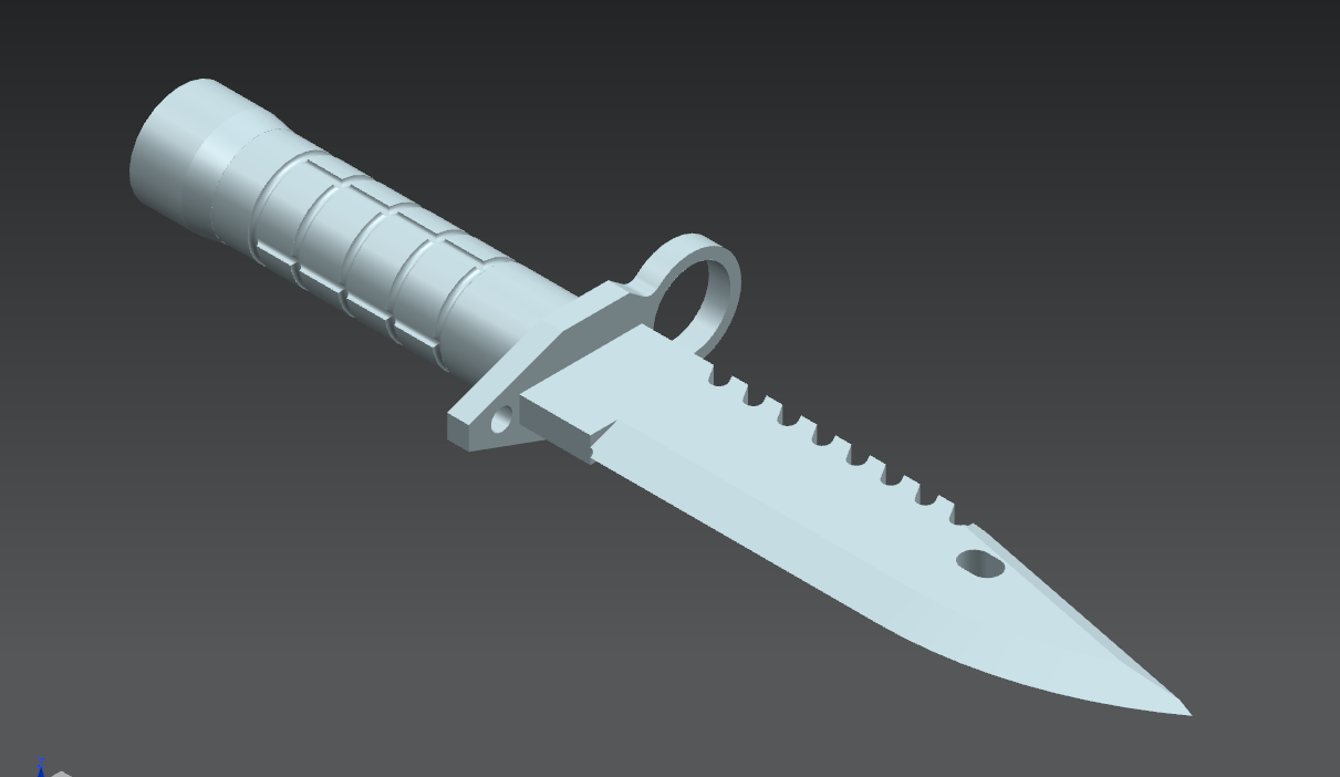 Free STL file M9 Bayonet Knife・3D printing model to download・Cults