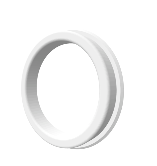 Juego De 4 Anillos Centradores De Plástico Azul Claro - De 70.0 Mm A 57.1 Mm, Para Ajuste De Llantas O Piezas