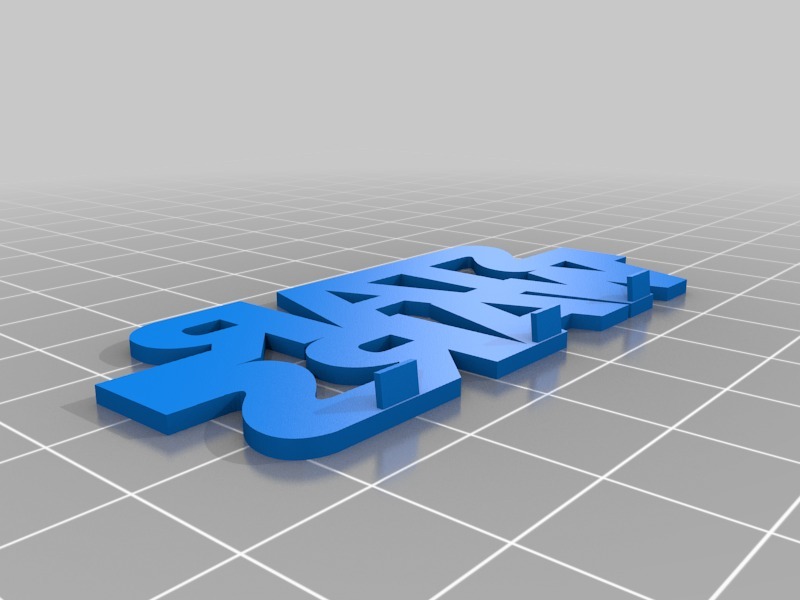 Free STL file Star Wars logo stand_alone・Object to download and to 3D