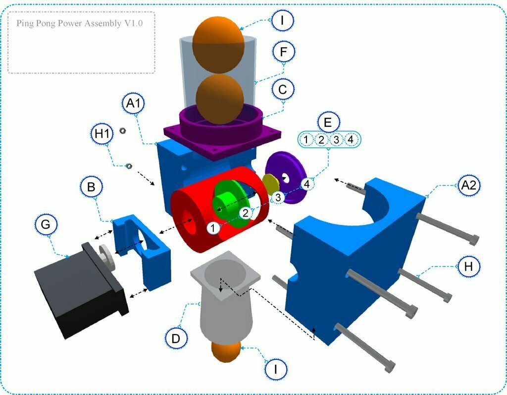 Free 3D file Ping Pong Power 🏓・3D printer model to download・Cults