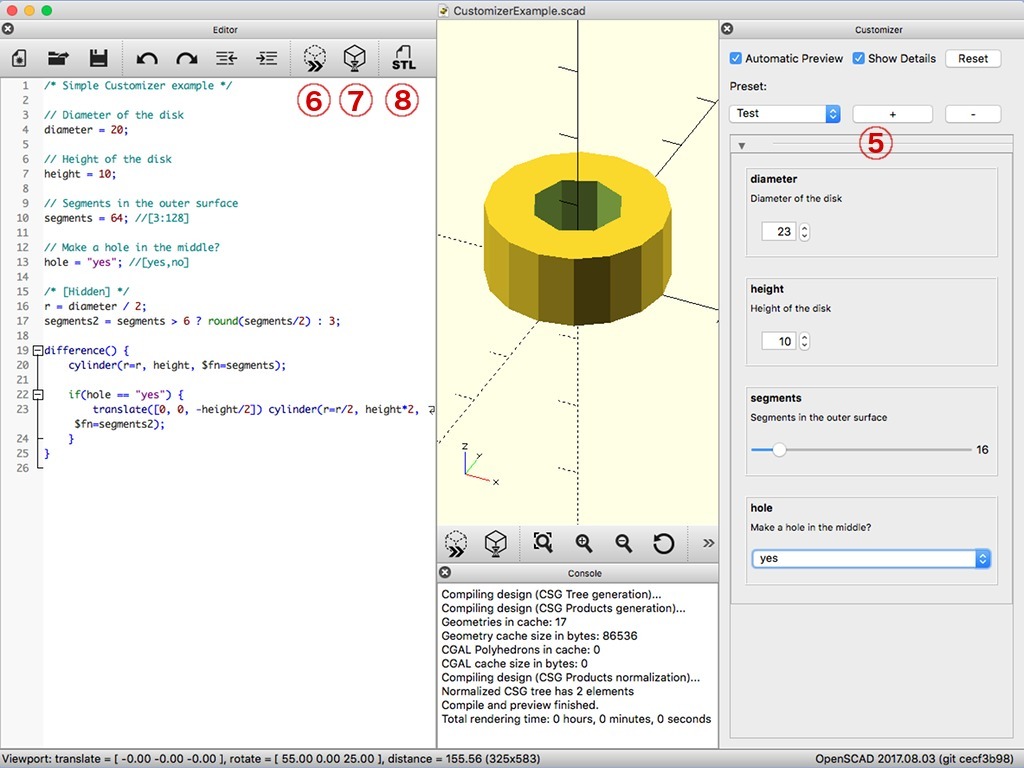 Archivo 3D gratis Cómo ejecutar Customizer en su propio ordenador ...