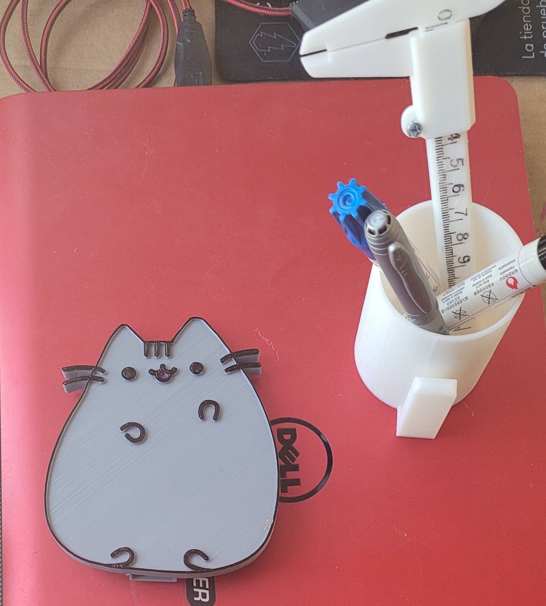 STL file PUSHEEN ORGANIZER・3D printer design to download・Cults