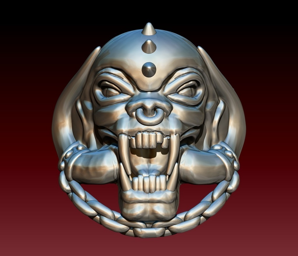 Free 3D file Anel Motorhead・3D print object to download・Cults