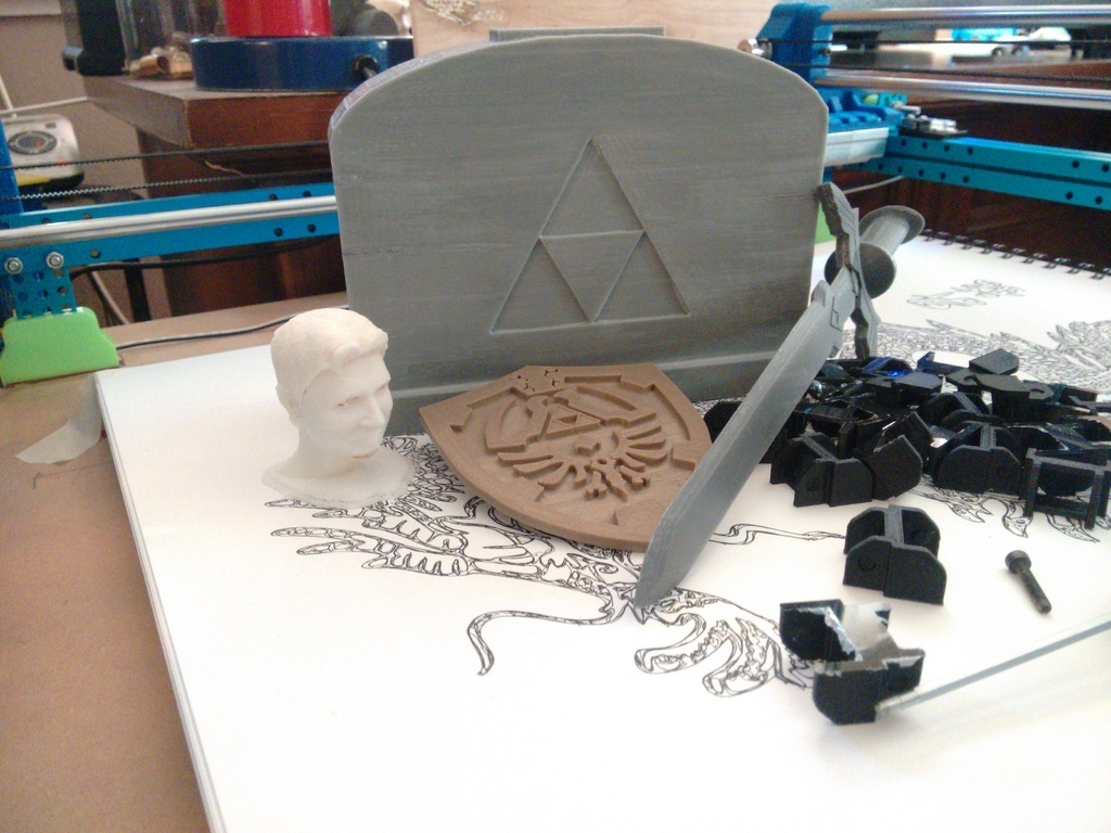 Free STL file Master Sword