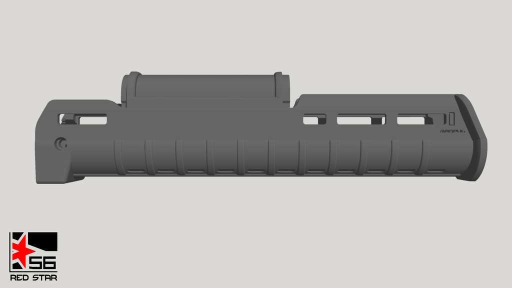 Archivo STL gratis Magpul Zhukov versión larga・Modelo imprimible en 3D ...