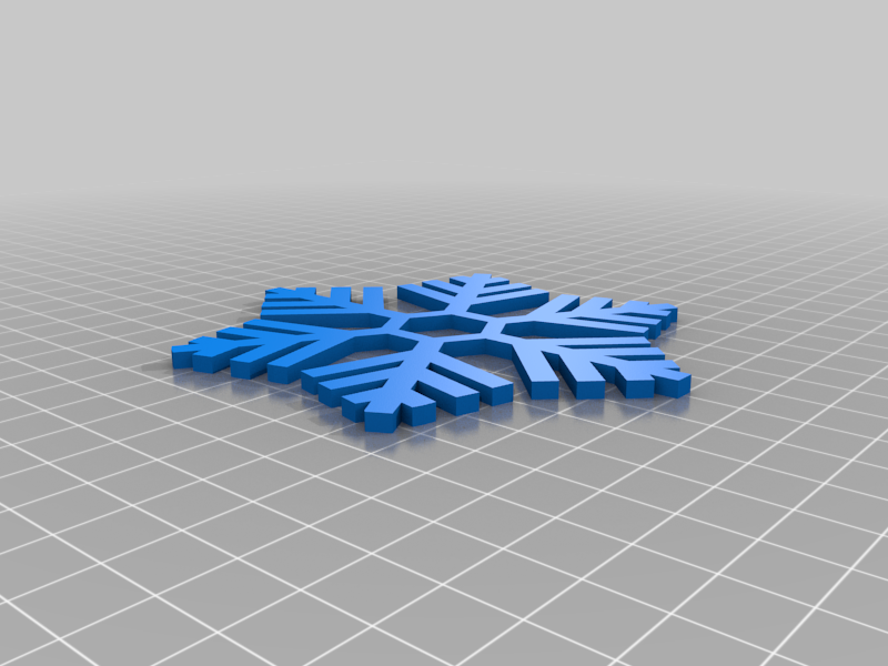Free 3D file 14 types of snowflake tree decorations ️・3D print model to ...